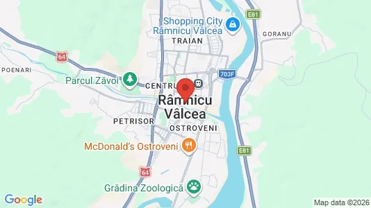 Houses for rent i Râmnicu Vâlcea - kort over placeringen