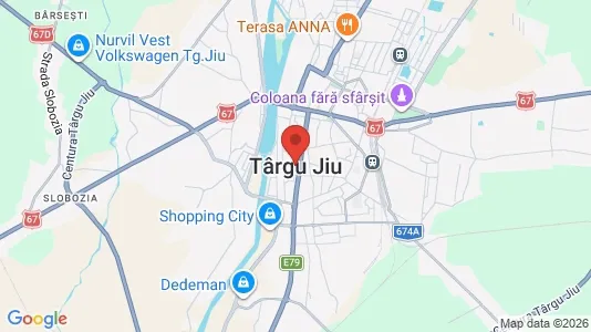 Houses for rent i Târgu Jiu - kort over placeringen