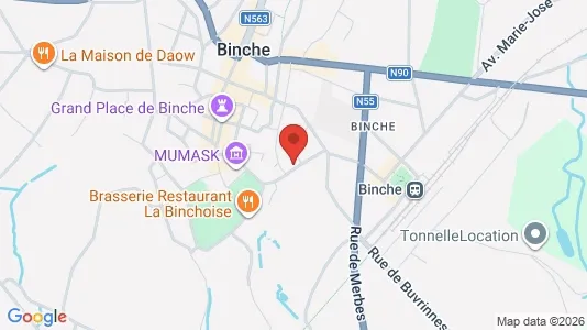 Apartments for rent in Binche - Photo from Google Street View
