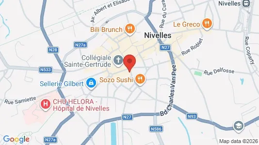 Apartments for rent in Nijvel - Photo from Google Street View