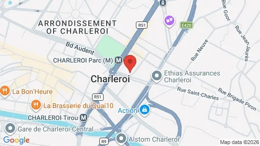 Apartments for rent in Charleroi - Photo from Google Street View