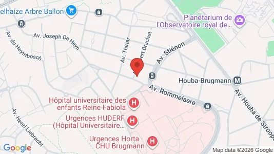 Apartments for rent in Brussels Jette - Photo from Google Street View