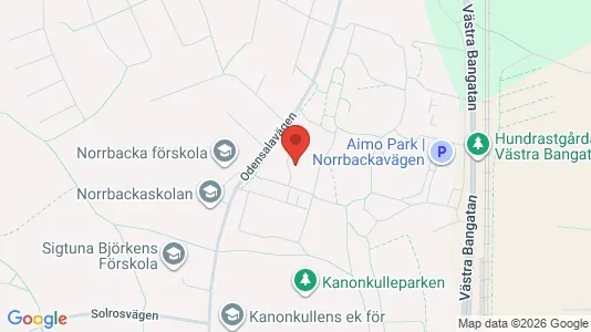 Apartments for rent i Sigtuna - kort over placeringen