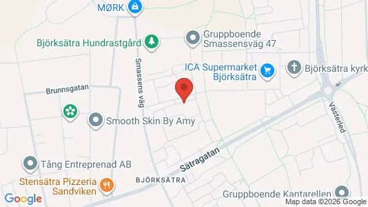 Apartments for rent i Sandviken - kort over placeringen