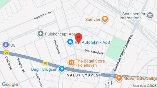Apartments for rent i Valby - kort over placeringen