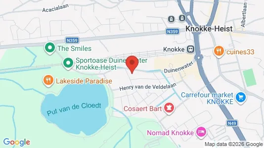 Apartments for rent in Knokke-Heist - Photo from Google Street View