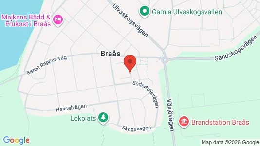 Apartments for rent i Växjö - kort over placeringen