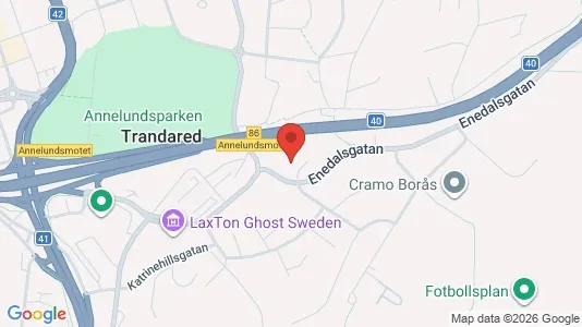 Apartments for rent i Borås - kort over placeringen