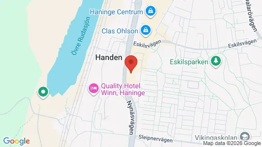 Apartments for rent i Haninge - kort over placeringen