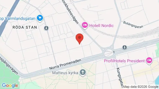 Apartments for rent i Norrköping - kort over placeringen