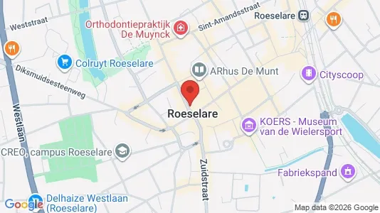 Apartments for rent in Roeselare - Photo from Google Street View
