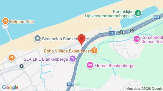 Apartments for rent in Blankenberge - Photo from Google Street View