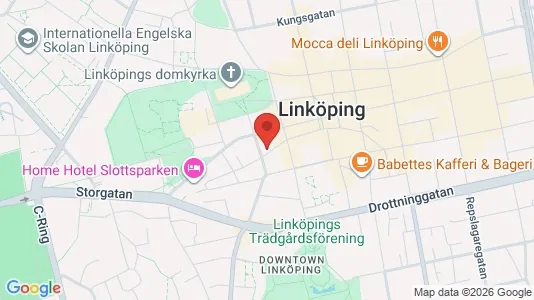 Apartments for rent i Linköping - kort over placeringen