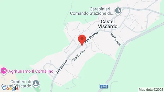 Apartments for rent i Castel Viscardo - kort over placeringen