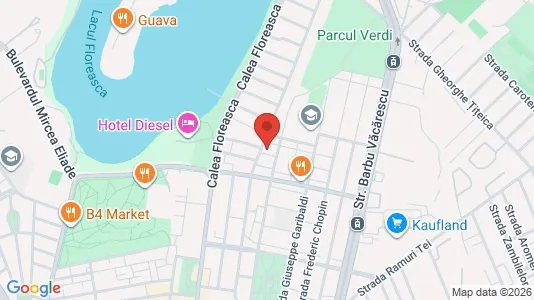 Apartments for rent i Bucharest - Sectorul 2 - kort over placeringen