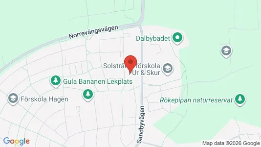 Rooms for rent i Lund - kort over placeringen