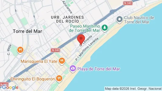 Apartments for rent i Vélez-Málaga - kort over placeringen