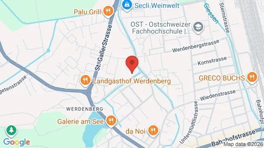 Apartments for rent i Werdenberg - kort over placeringen