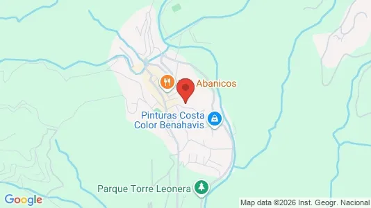 Apartments for rent i Benahavís - kort over placeringen