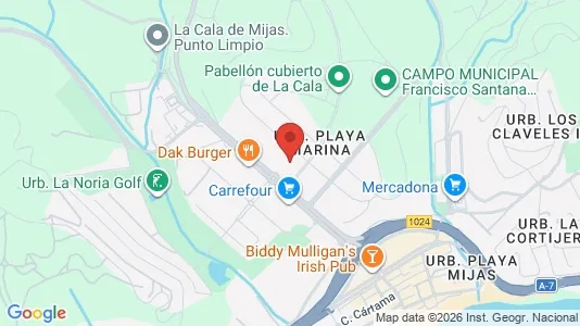 Apartments for rent i Fuengirola - kort over placeringen
