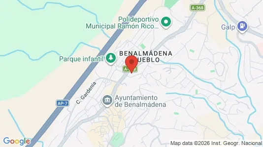 Apartments for rent in Benalmádena - Photo from Google Street View