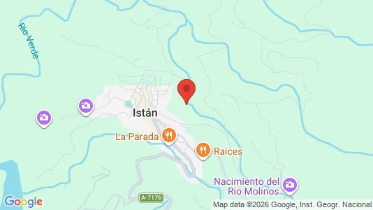 Apartments for rent i Istán - kort over placeringen