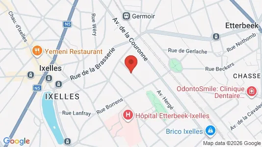Apartments for rent in Brussels Elsene - Photo from Google Street View