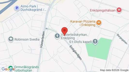 Apartments for rent i Enköping - kort over placeringen