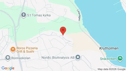Apartments for rent i Södertälje - kort over placeringen