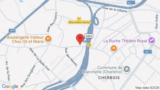 Apartments for rent in Charleroi - Photo from Google Street View