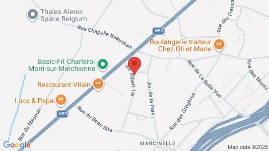Apartments for rent in Charleroi - Photo from Google Street View
