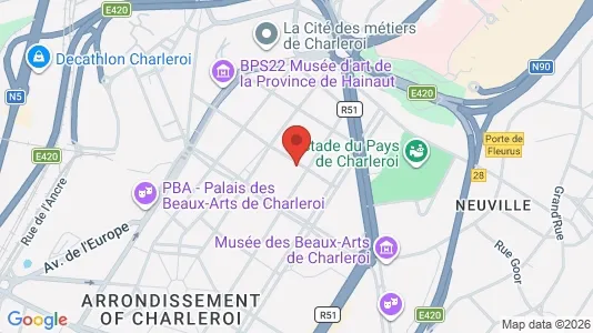 Apartments for rent in Charleroi - Photo from Google Street View