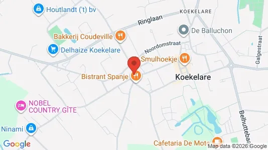 Apartments for rent i Koekelare - kort over placeringen