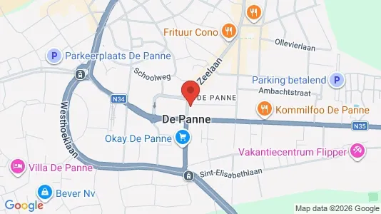 Apartments for rent in De Panne - Photo from Google Street View
