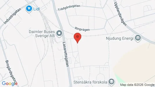 Apartments for rent i Vetlanda - kort over placeringen