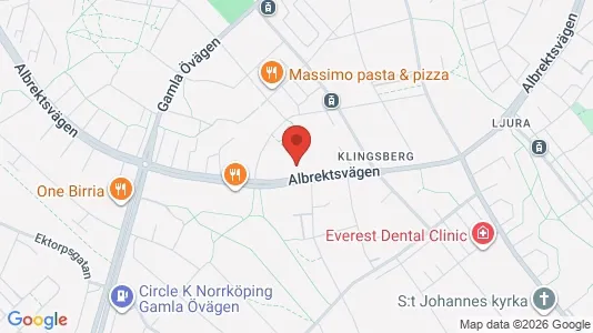 Apartments for rent i Norrköping - kort over placeringen