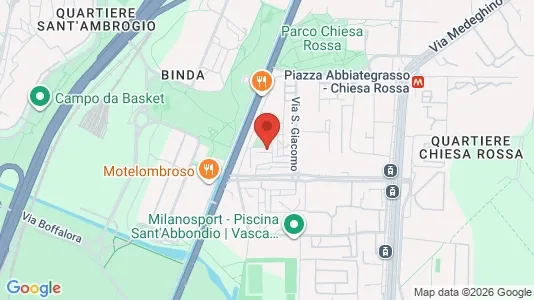 Apartments for rent i Milano Zona 5 - Vigentino, Chiaravalle, Gratosoglio - kort over placeringen