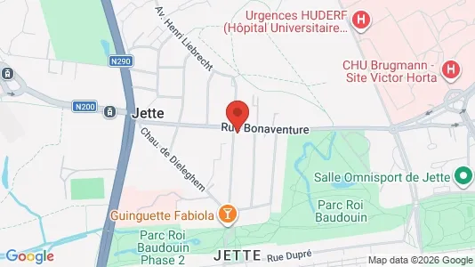 Apartments for rent in Brussels Jette - Photo from Google Street View