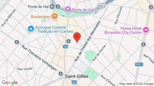 Apartments for rent in Brussels Sint-Gillis - Photo from Google Street View