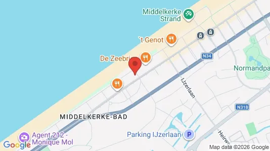 Apartments for rent in Middelkerke - Photo from Google Street View