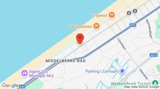 Apartments for rent in Middelkerke - Photo from Google Street View