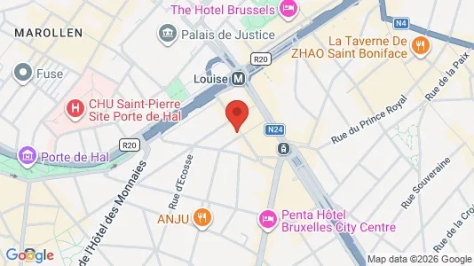 Apartments for rent in Brussels Sint-Gillis - Photo from Google Street View