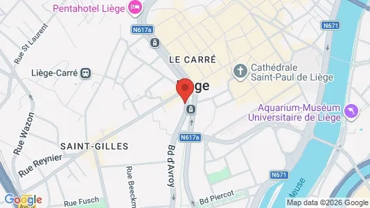 Apartments for rent in Luik - Photo from Google Street View