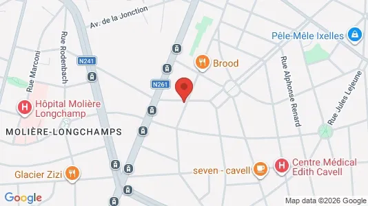 Apartments for rent in Brussels Elsene - Photo from Google Street View