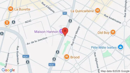Apartments for rent in Brussels Elsene - Photo from Google Street View