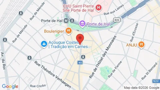 Apartments for rent in Brussels Sint-Gillis - Photo from Google Street View