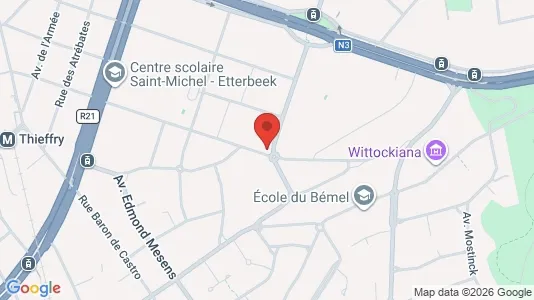 Apartments for rent in Brussels Sint-Pieters-Woluwe - Photo from Google Street View