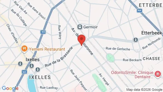 Apartments for rent in Brussels Elsene - Photo from Google Street View