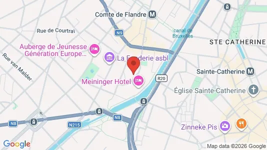 Apartments for rent in Brussels Sint-Jans-Molenbeek - Photo from Google Street View