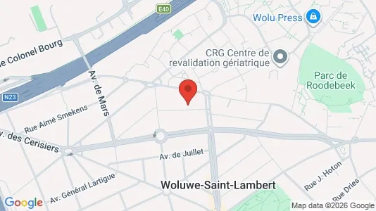 Apartments for rent in Brussels Sint-Lambrechts-Woluwe - Photo from Google Street View